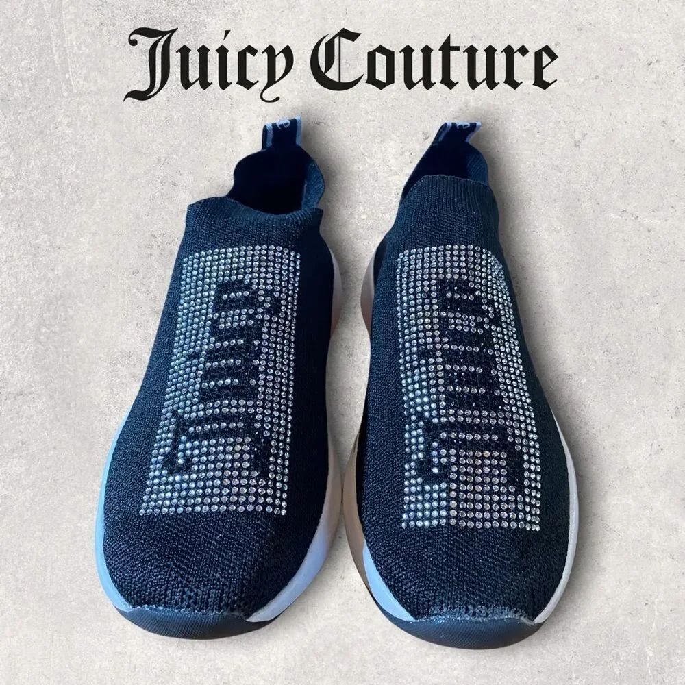 Juicy Couture "Annouce" Rhinestone Sneakers 6.5